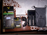 XTAR VC2 Plus Smart Battery Charger With LCD Screen Display 
