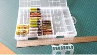 Plastic Battery Storage Case Holder Box for Battery Sorting 