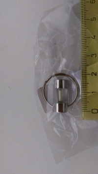 1.5x6mm Tritium Tube Self-luminous 15-Years Keychain (Flashlight Accessories)