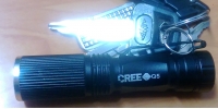 Meco XPE-Q5 600 Lumen 7W Zoomable LED Flashlight For 1xAA 1.2V