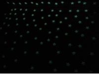 Honana DX-010 100PCS 3CM Fluorescent Glow Star Wall Sticker Decor Sticker