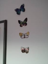 12Pcs 3D Butterfly Brooch Wall Sticker Home Room Curtain Wedding Decoration