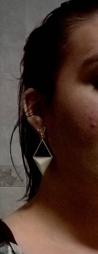 Triangle Geometric Pendant Dangle Earrings Eardrop For Women