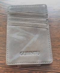 Men Genuine Leather Credit Card Case Money ID Pocket Holder
