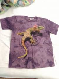 Mens Casual Cotton 3D Animal Personality Printing Short-sleeved Top Tees
