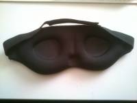  3D Sponge Rest Sleeping Eyeshade Travel Eye Mask Cover Light Blindfold Black Comfortable 