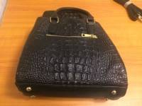 Women Elegant Crocodile Handbags Ladies Crossbody Bags Clutches Card Holder Purse 2Pcs
