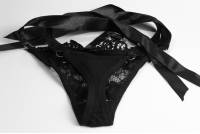 Women Sexy Lace Adjustable Strappy Thongs G-string Panties  