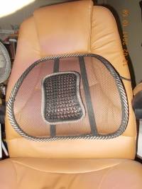 Chair Mesh Seat Back Support Lumbar Cushion Car Office Sitting Position Correcter