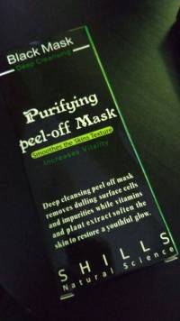 3pcs Luckyfine Blackhead Peel-off Removal Black Mask Purifying Smoothes Skin Deep Cleansing