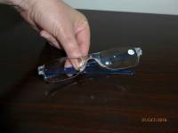 Light Weight Blue Rimless Resin Magnifying Best Reading Glasses Fatigue Relieve