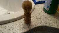 Professional Barber Salon Wood Handle Shaving Brush Tool
