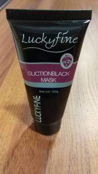Luckyfine Blackhead Removal Peel-off Black Facial Mask Pore Cleaner Purifying Acne Treatment 