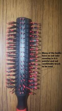 Hairdressing Comb Roller Round Brush Hair Curly Straight Combs 