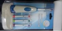 Battery Operated Electric Toothbrush Set 4 Brush Heads Oral Hygiene