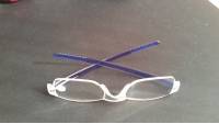 Light Weight Blue Rimless Resin Magnifying Best Reading Glasses Fatigue Relieve