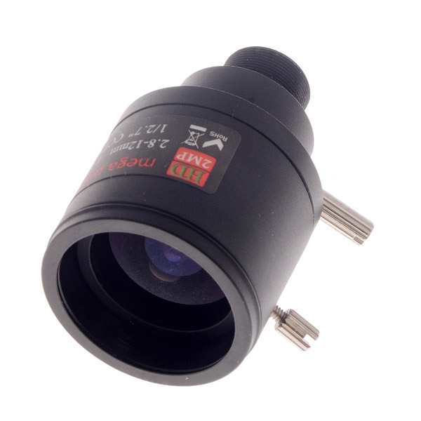 

700TVL 2.8-12mm 1/3" CCD Manual Zoom Camera Lens FPV