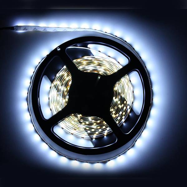 

5M Non-Waterproof Cool White 3528 SMD 300 LED Strip Light DC12V for DIY Indoor Home Car