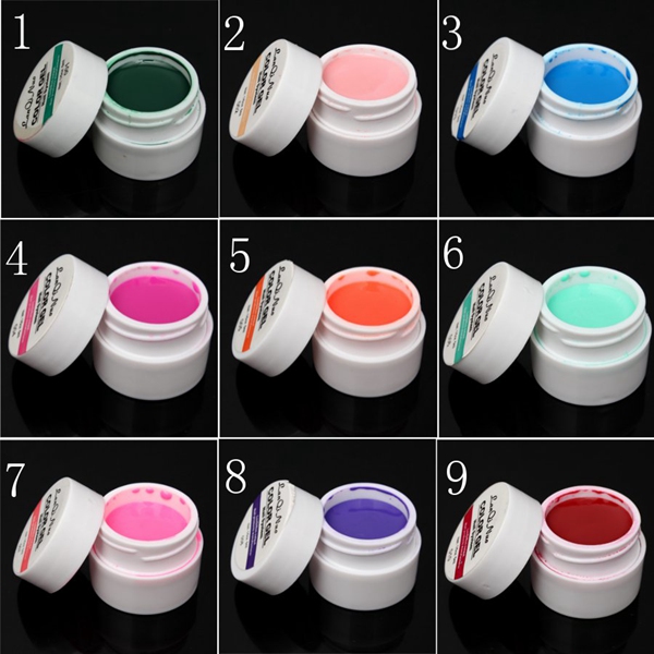 36 Pure Colors UV Gel Builder Nail Art DIY Decoration Manicure