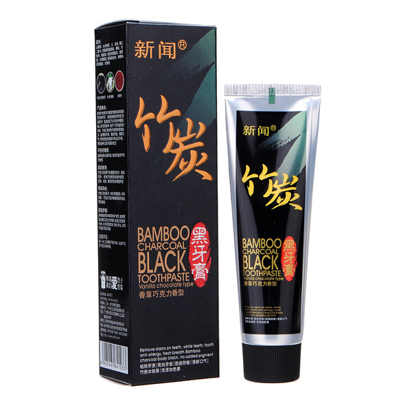 

60g Black Bamboo Charcoal Toothpaste Teeth Whitening