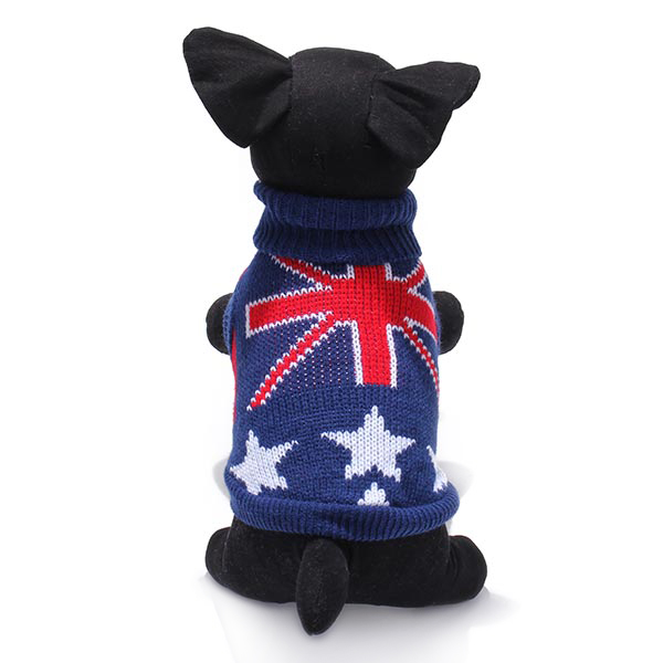 UK Flag Pet Sweater