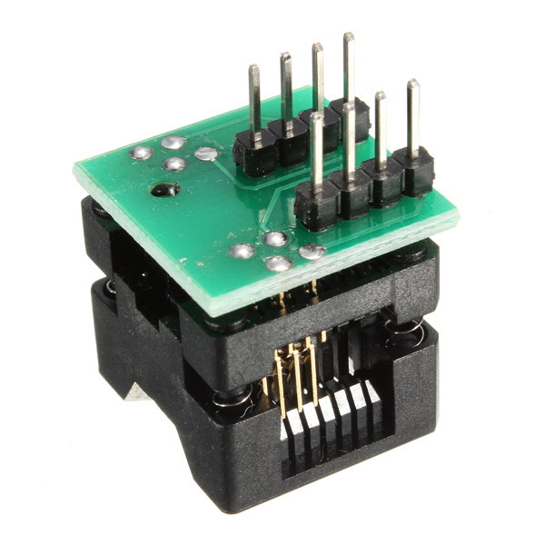 

SOIC8 SOP8 To DIP8 EZ Socket Converter Module Programmer Adapter With 150mil