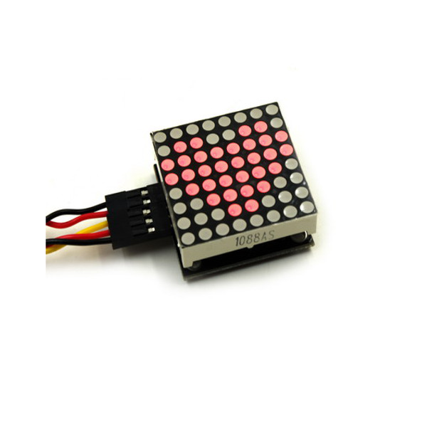 

MAX7219 Dot Matrix Module 8x8 LED Display Board Geekcreit for Arduino - products that work with official Arduino boards
