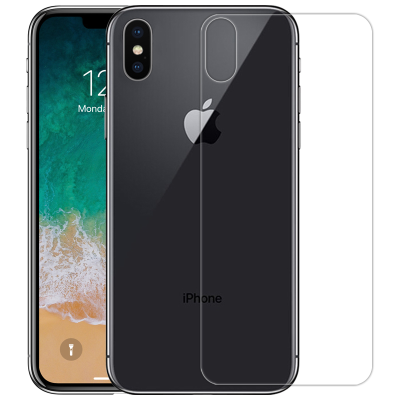 

Nillkin Clear Tempered Glass Back Screen Protector For iPhone XS Max 0.33mm Explosion Proof Fingerprint Resistant