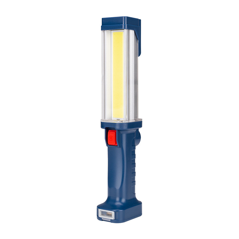 

700LM Flashlight 4000mAh 3.7V EDC LED Light 2 Modes Portable Outdoor Hunting Lantern With Magnet Hook