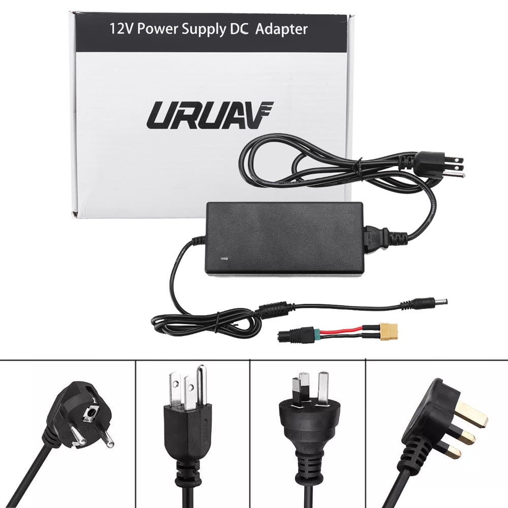 

URUAV PS1206 72 Вт 12 В 6A Блок питания 5,5 * 2,5 мм XT60 Выход для IMAX B6 UP-S4AC URUAV 6 в 1 Зарядное устройство Батарея
