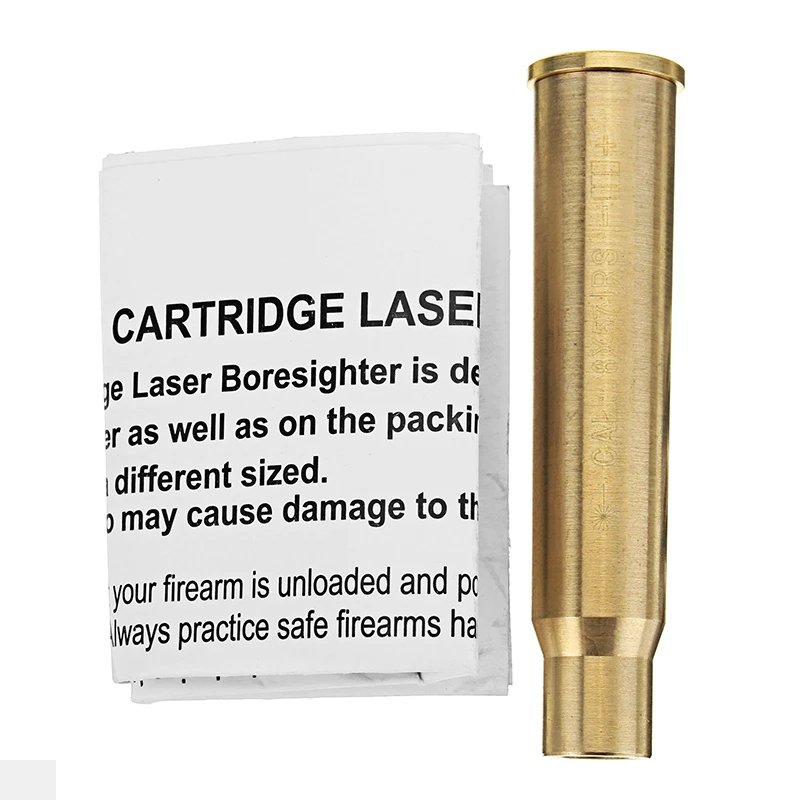 8mm x 57 JRS Laser Boresighter 8X57JRS Red Dot Sight Brass Cartridge Bore Sighter