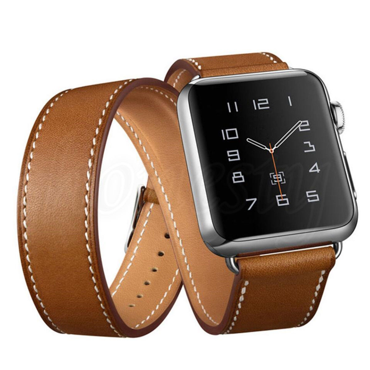 

Genuine Leather Watch Band Strap Replacement For Apple Watch Series 1 42mm