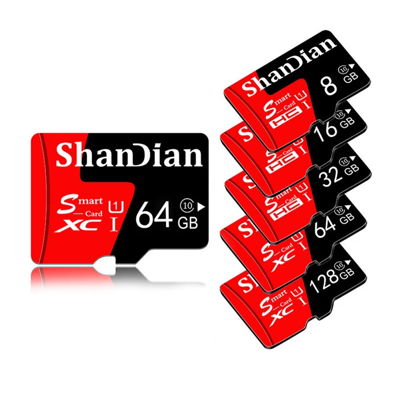 Find ShanDian High Speed 8GB 256GB Class 10 SD/TF Memory Card Flash Drive With Card Adapter For iPhone 12 For Samsung Galaxy S21 Smartphone Tablet Switch Speaker Drone Car DVR GPS Camera for Sale on Gipsybee.com with cryptocurrencies