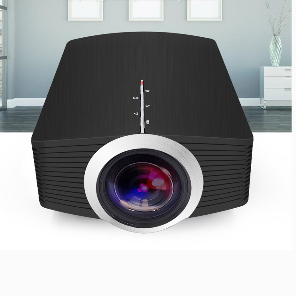 

AAO YG500 TFT LCD Projector 1200 Lumen 800x480 Pixels 1000:1 Contrast LED Portable Home Theater Projector