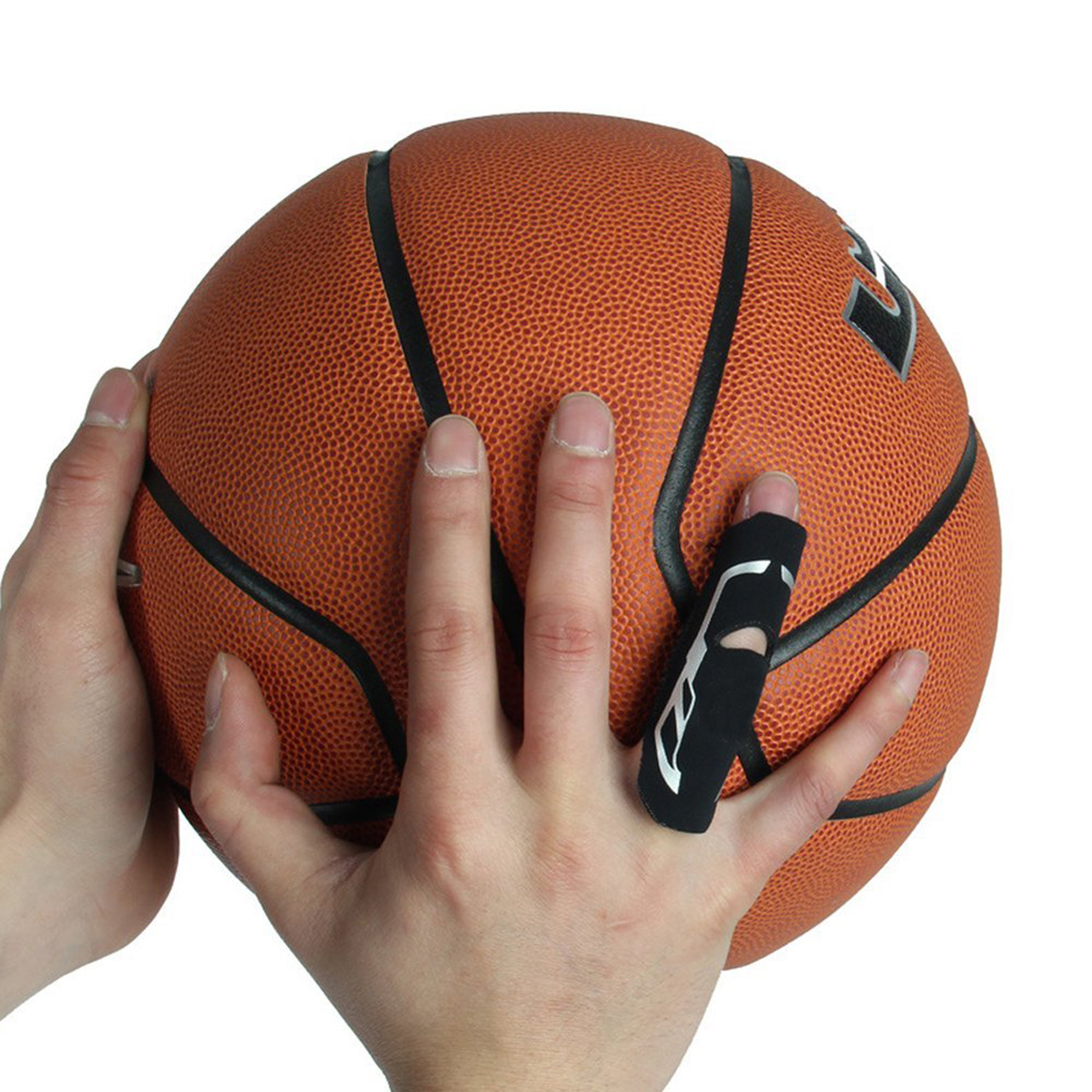 Outdoor Basketball Finger Support Finger Splint Brace Support Protector Belt Bandage Pain Relief