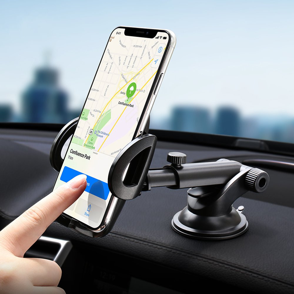

Floveme Strong Suction Adjustable Clip Extendable Arm Car Dashboard Holder for Xiaomi Mobile Phone