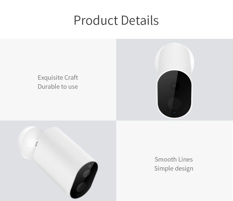 Xiaomi IMILab EC2 Wireless Home Security Camera +Gate way | Switch AlBabtain