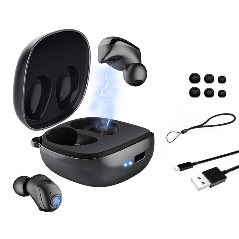 

Nillkin GO TWS Wireless bluetooth 5.0 Earphone Portable DSP Noise Cancelling Bass Auto Pairing Headphone with MEMS Mic