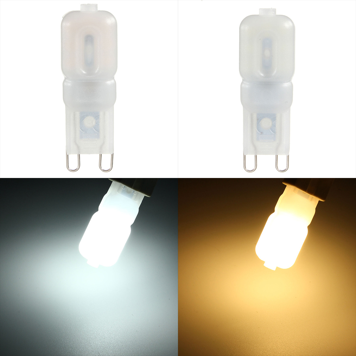 

G9 3W 14 SMD 2835 LED Warm White White Light Lamp Bulb AC110V/220V