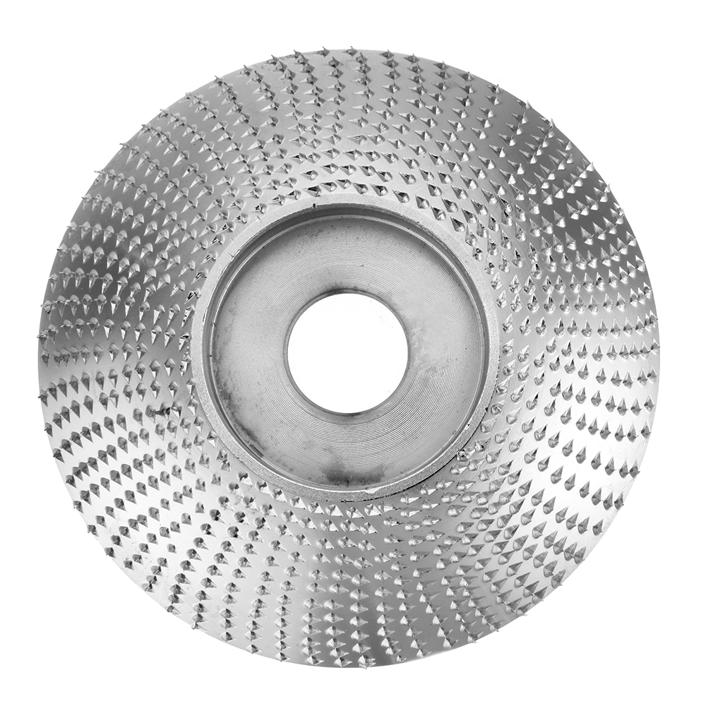 

Drillpro 80mm Extreme Shaping Disc 16mm Bore Tungsten Carbide Wood Carving Disc Grinder Disc for 100 115 Angle Grinder Woodworking Tool