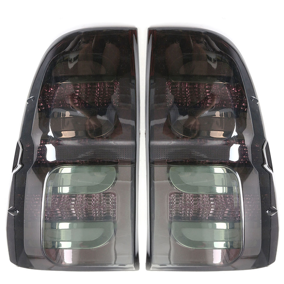 

Pair Car Rear Smoke LED Tail Light Brake Lamp For Toyota Hilux Revo M70 M80 2015