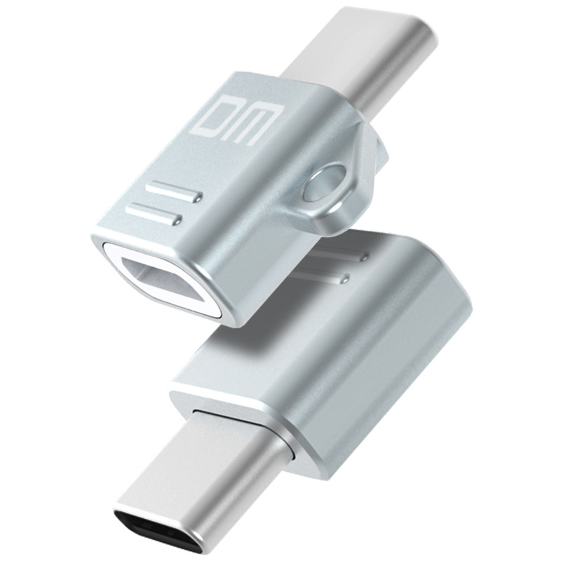 

DM M2 Микро USB Female для Type C Мужской адаптер для зарядки OTG Коннектор для Xiaomi 6 Letv MacBook