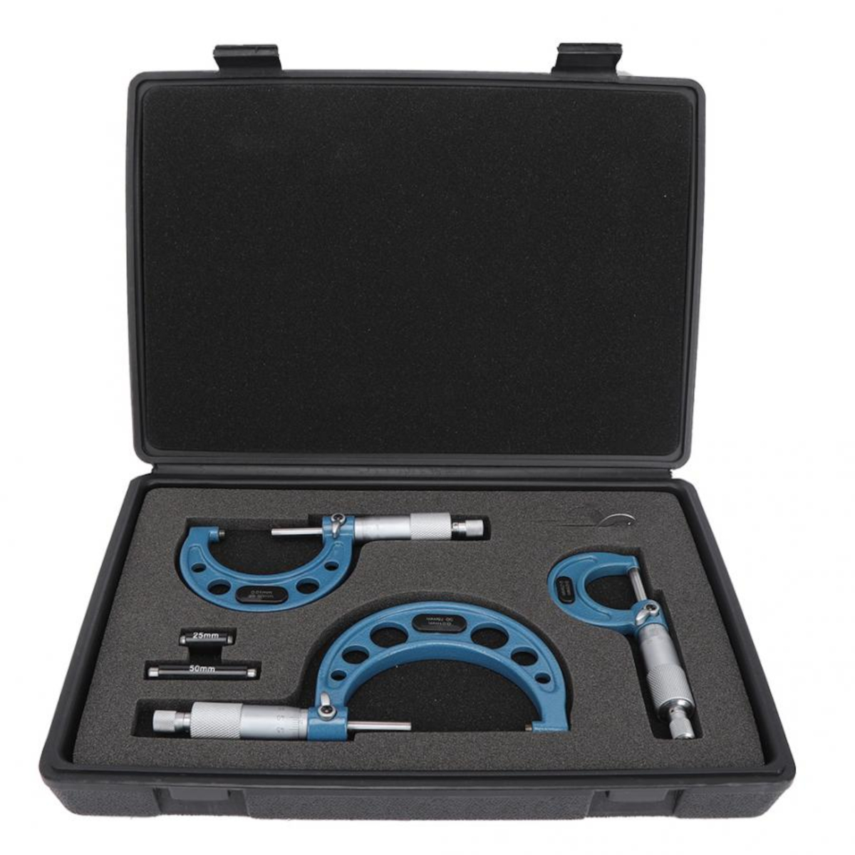 Find 3Pcs 0 75mm Digital Micrometer Bearing Steel High Accuracy Outside Diameter Measurement Tool for Sale on Gipsybee.com with cryptocurrencies