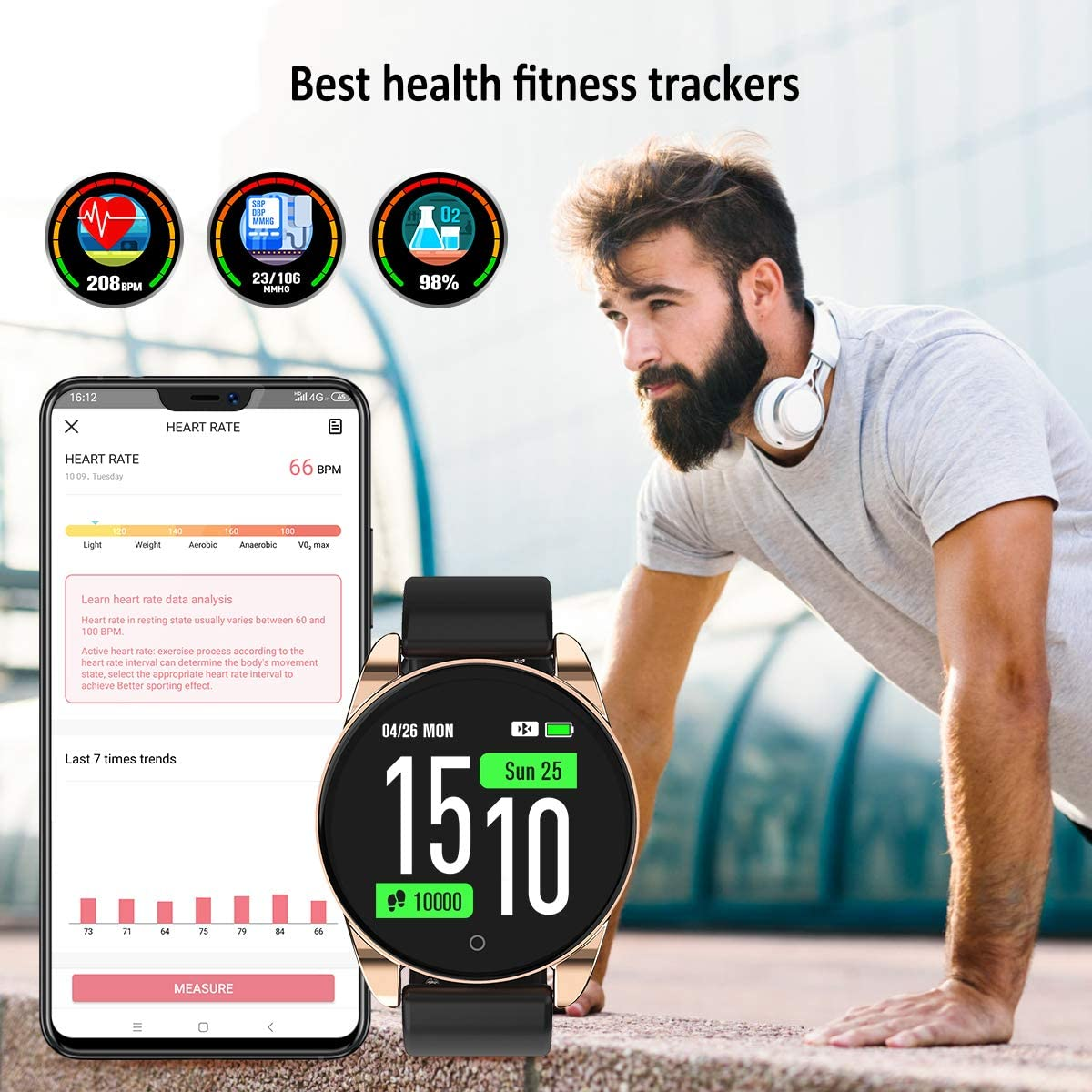 Find GOKOO SN93 1.3 inch IPS Touch Screen Heart Rate Blood Pressure SpO2 Monitor Multi-sport Modes IP67 Waterproof Smart Watch for Sale on Gipsybee.com with cryptocurrencies