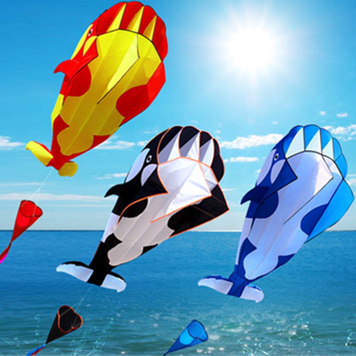 

Whale Kite Single Line Stunt Kite Outdoor Sports Toy Children Kids