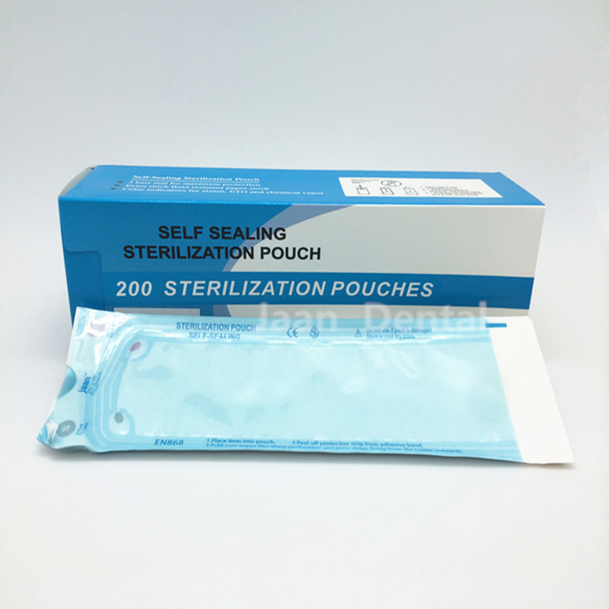 

200Pcs 90×165mm Dental Self Sealing Sterilization Pouches Sterilization Bag
