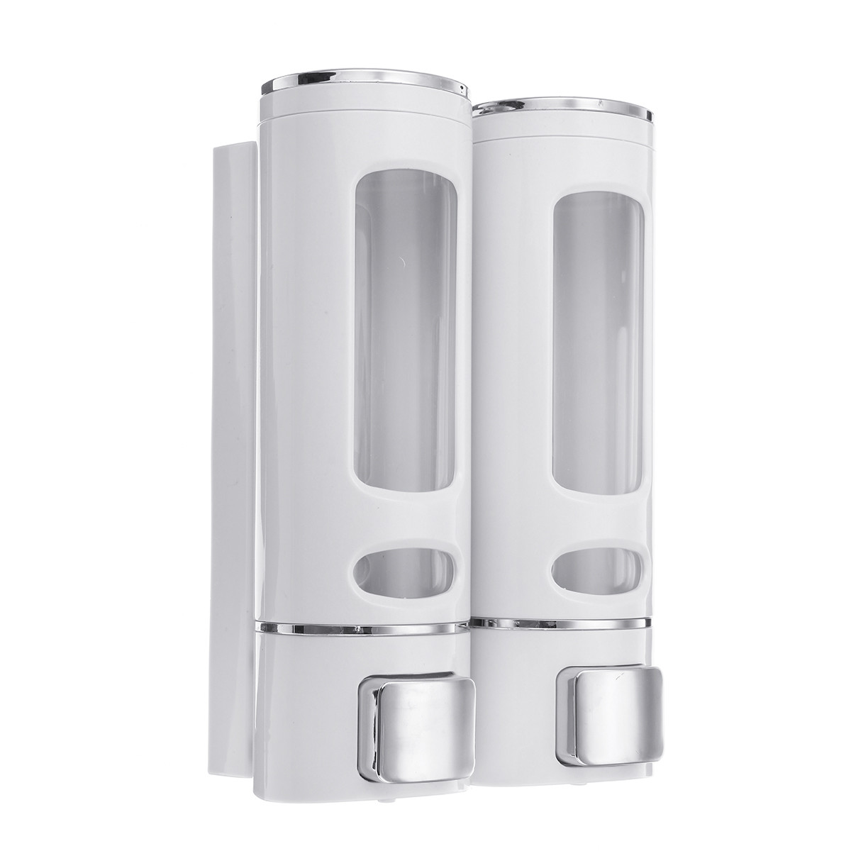 

2Pcs/Set 400ML Liquid Soap Dispenser Wall Mounted Hand Sanitizer Shower Gel Shampoo