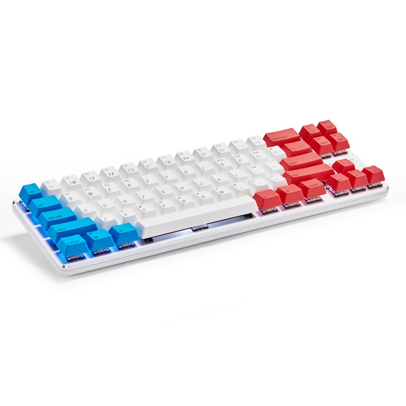 

Magicforce Smart2 68 Keys Bluetooth 4.0 Wired Dual Mode PBT Keycap Cherry MX Red Switch Mechanical Gaming Keyboard for Desktop and Laptop