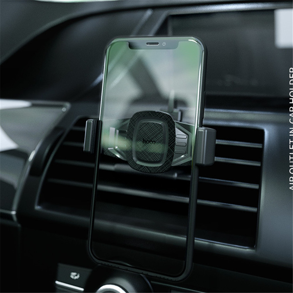 

HOCO Extendable Clip 360 Degree Rotation Car Air Vent Holder Stand for Samsung Xiaomi Smart Phone