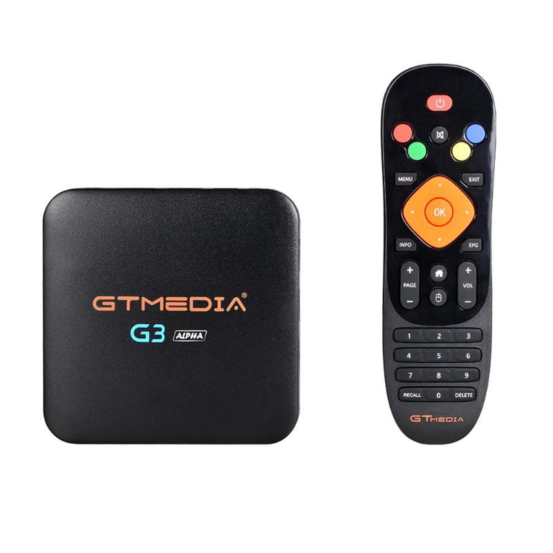

GTmedia G3 Alpha S905X 2GB DDR3 RAM 16GB ROM 5G WIFI bluetooth 4.0 Android 7.1 4K H.265 VP9 TV Box